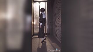 x018 [1080p] 修女服户外