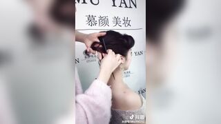 美女新娘造型露点