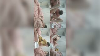 【战狼无套】32岁离异少妇贤妻良母范，短发美乳，白嫩娇躯魅力无限，水多湿了一床乱扭，对白精彩