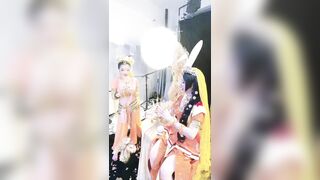 殿堂级神作 高端ACG业界极品女神爆机少女 喵小吉 双子天竺少女 犹如堕落在凡间的仙女无可挑剔