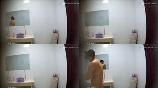 私人小旅馆女子公共卫生间镜子高清TP住客洗澡 刷牙等日常2